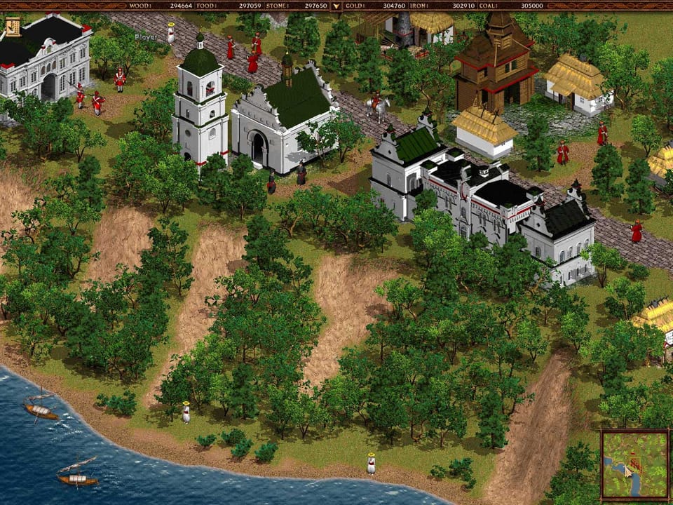 Gameplay screenshot from Cossacks: European Wars: Ukraine.