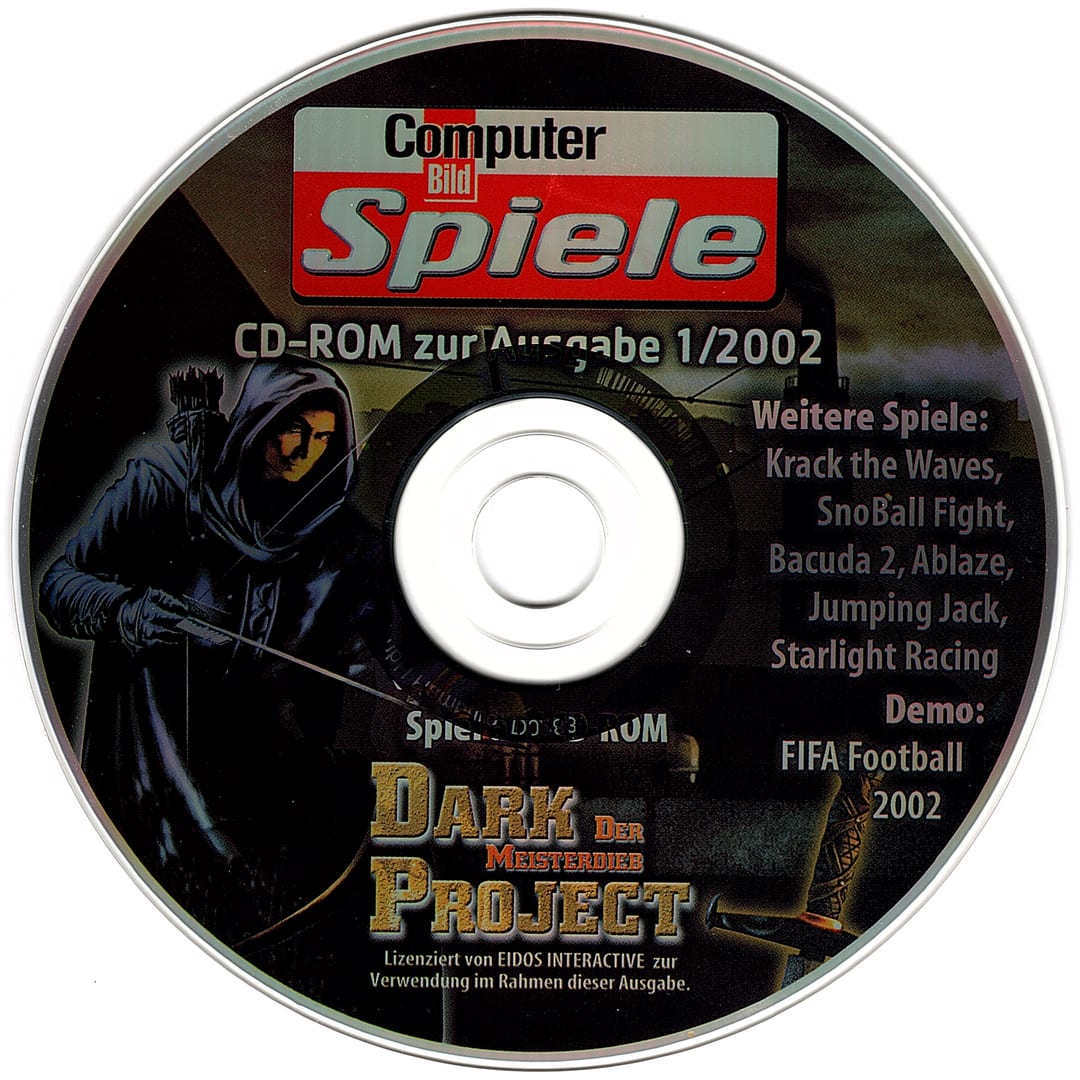 Disc face for Computer Bild Spiele issue CBS012002.