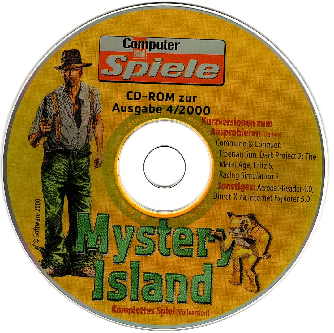 Disc face for Computer Bild Spiele issue CBS042000.