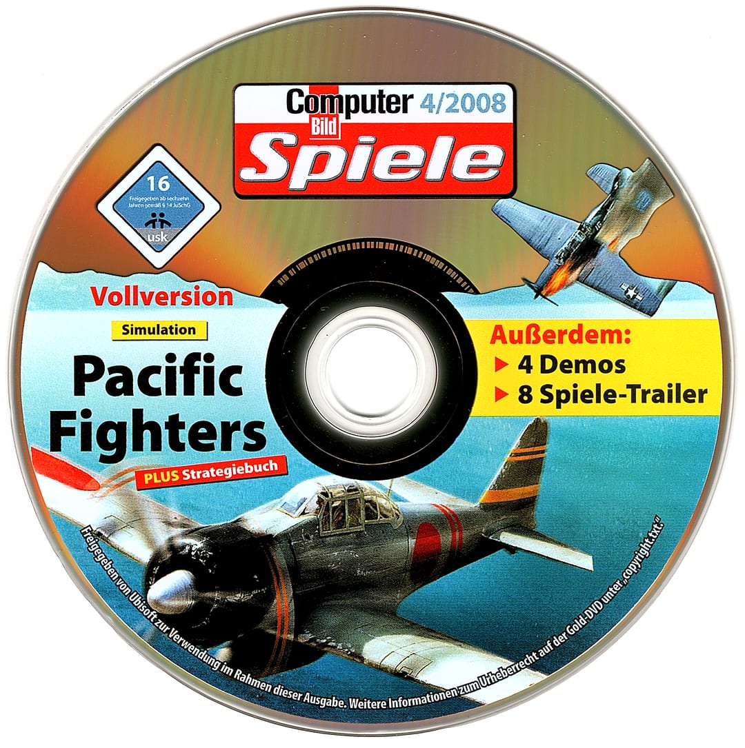 Disc face for Computer Bild Spiele issue CBS042008DVDGold.