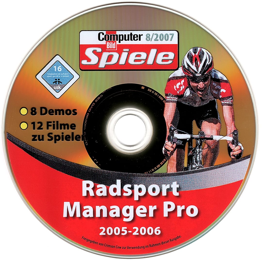 Disc face for Computer Bild Spiele issue CBS082007DVDGold.