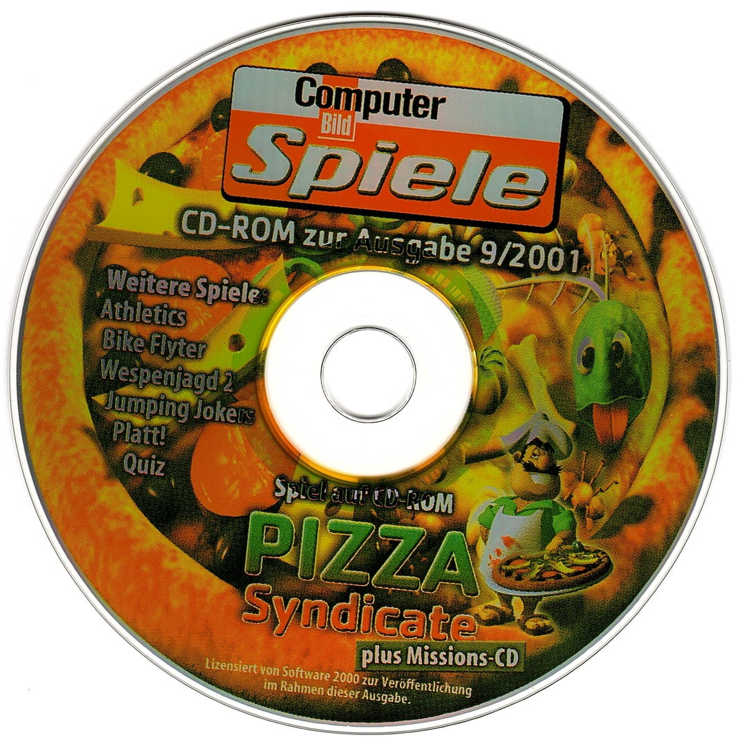 Disc face for Computer Bild Spiele issue CBS092001.
